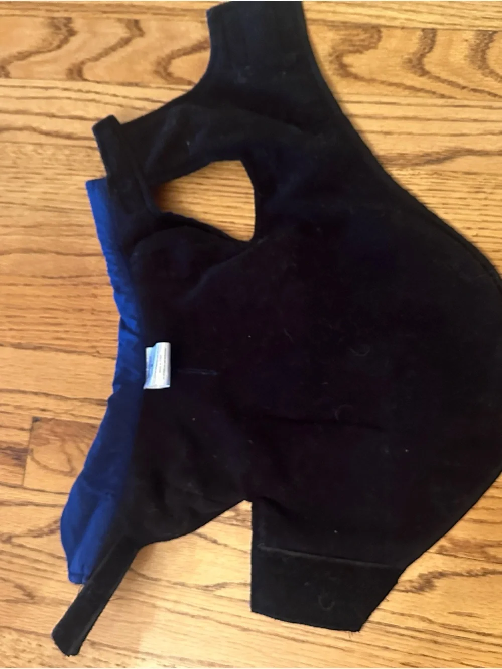 Boots & Barkley Black Pet Coat Label Shown